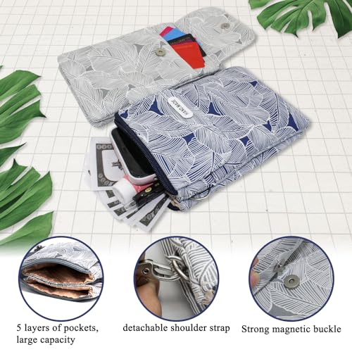 Cell Phone Purse, Cotton Cell Phone Crossbody Bag Small Purses for Women, Multifunctional Small Crossbody Bag2