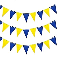 Navy Blue and Yellow