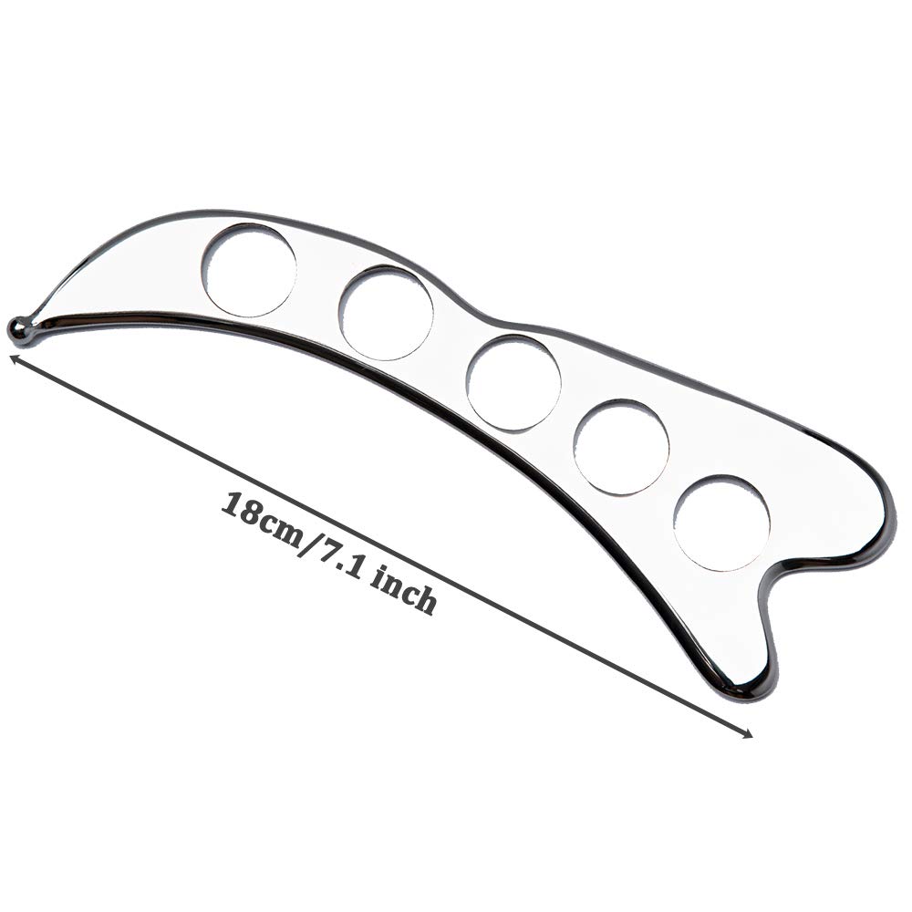 Stainless Steel Gua Sha Tool Scraping Massage Myofascial Release Tool