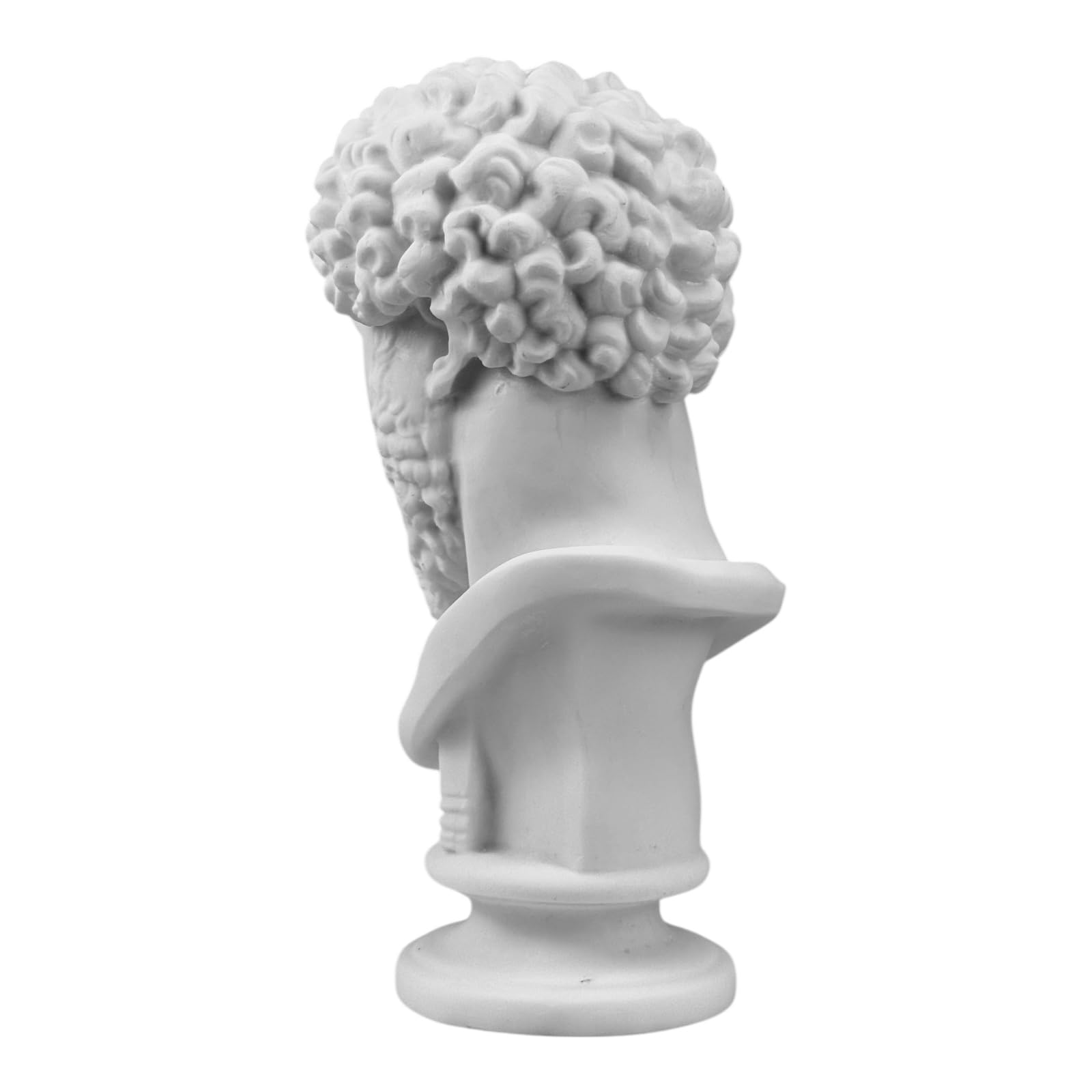 Buste de Marc Aurèle - Statue en marbre coulé à la main, empereur romain et philosophe stoïcien, sculpture de qualité musée, 25 cm