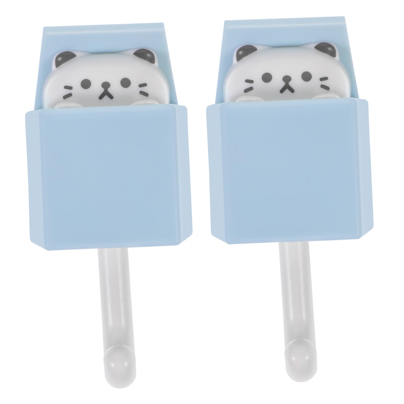 NUOBESTY Perchero Sin Perforaciones No Ser Doble Percha El Secado Colgador De Toallas De Baño Gancho De Toalla Ganchos Para Toallas De Pared Gancho De Baño El Plastico 2 Piezas X 4