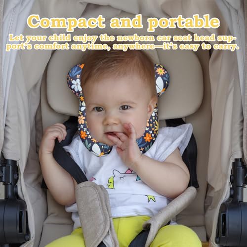 50% Off Baby Travel Pillow - Infant Neck Support for Car Seat - Image 2