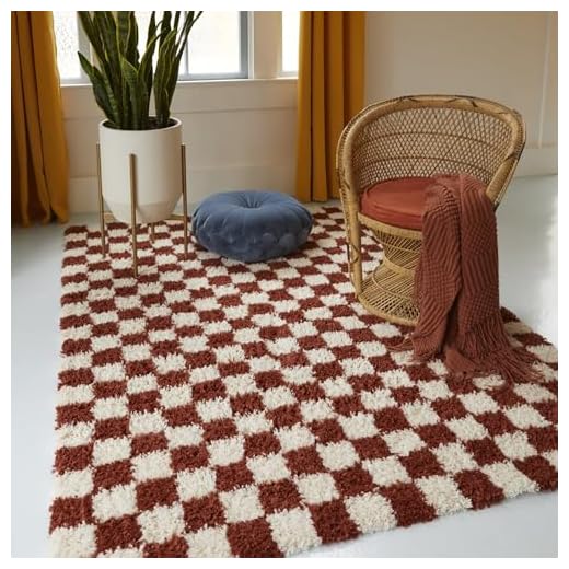 Balta Rugs Oslo Checkered Shag Rug