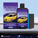 Generisch Automobil Innenraum Renovierer,100g Anti-UV Renovierungs Balsam - Mit Für Die Innenraumpolitur Von Fahrzeugen | Für Armaturenbrett Sitz Boot Polster ATV Lastkraftwagen