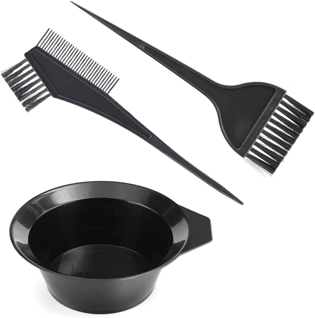 Hotaden Hair Dye Coloring Set Hair Dye Comb Brush with Mixing Bowl Hair Coloring Applicator Comb DIY Salon Tool. : Beauty & Personal Care