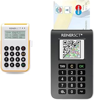 REINER SCT cyberJack one Chipkartenleser und TAN-Generator für sicheres Online-Banking mit USB-Funktion & SCT tanJack Photo QR I Chip chipTAN-Tan Generator für Online Banking
