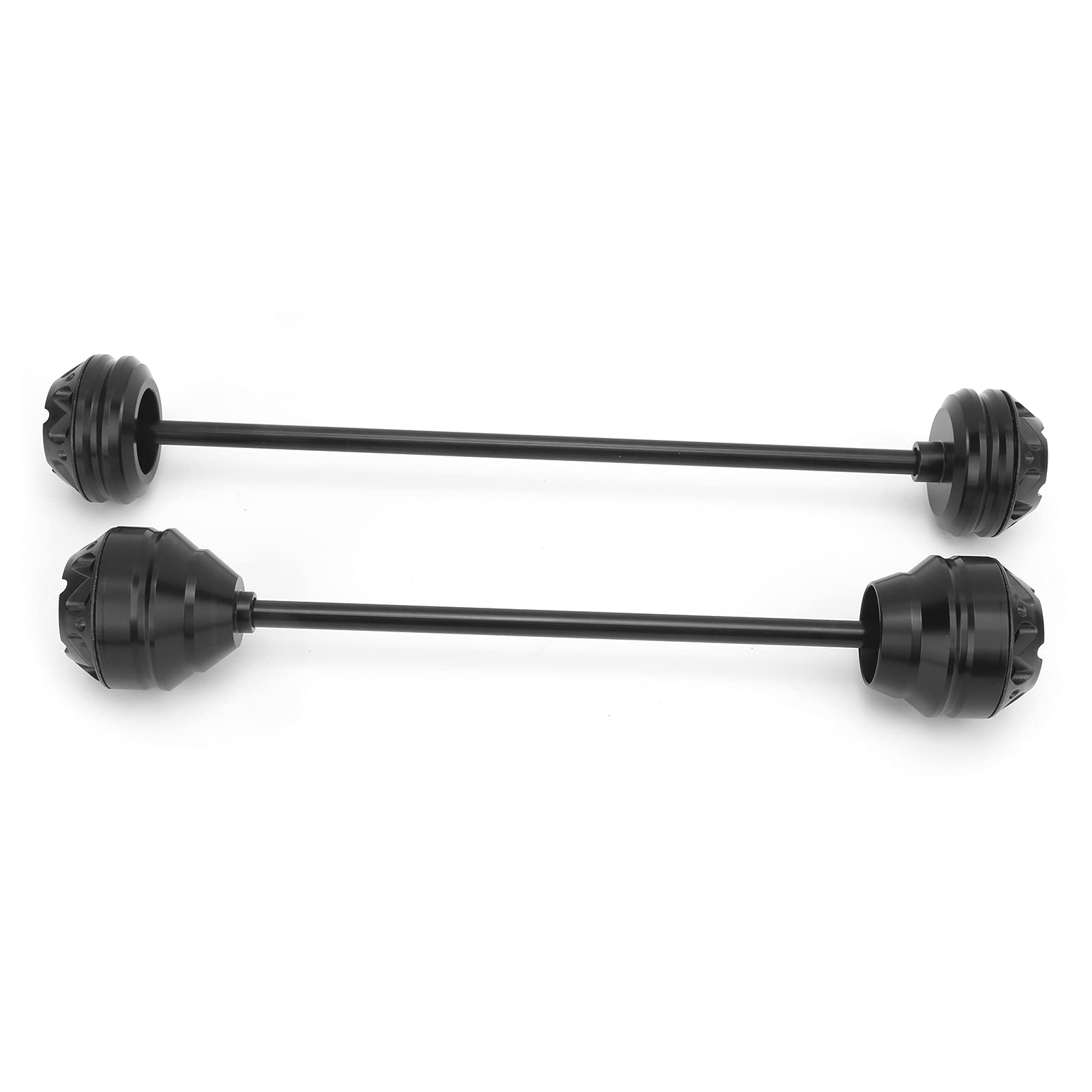 Juego de Deslizadores de Eje de Rueda, Protectores contra Choques de Repuesto Duraderos para MT-09, FZ-09, FJ-, Aluminio, Fácil Instalación, 2 Unidades