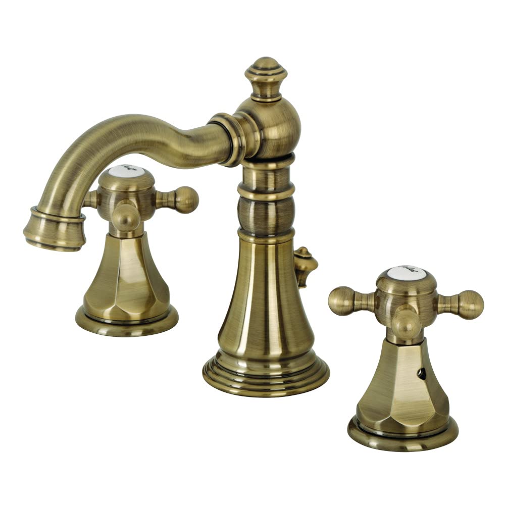 Robinet de salle de bain haut de gamme Kingston Brass Metropolitan 27,9 cm laiton antique