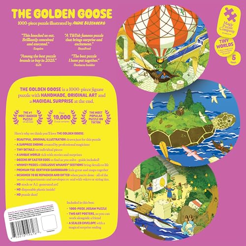 The Golden Goose • 1000-Piece Jigsaw Puzzle from The Magic Puzzle Company • Series Five - Thumbnail 2