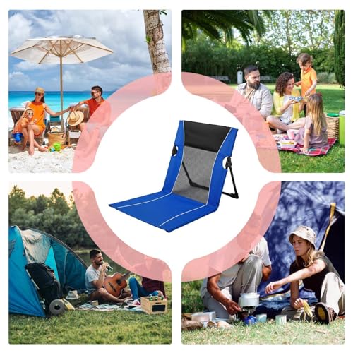 Bain de bronzage pliable robuste avec dossier pour terrasse et plage - 5