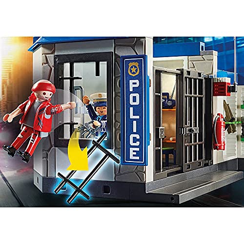 PLAYMOBIL - FUGA DA PRISÃO, Sunny Brinquedos, Multicor