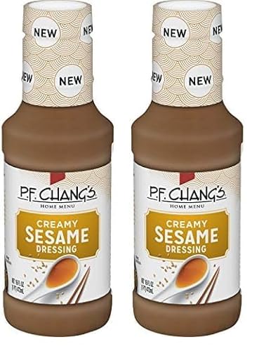 P.F. Chang's Home Menu Salad Dressing, Creamy Sesame 16 fl oz. (Pack of 2)