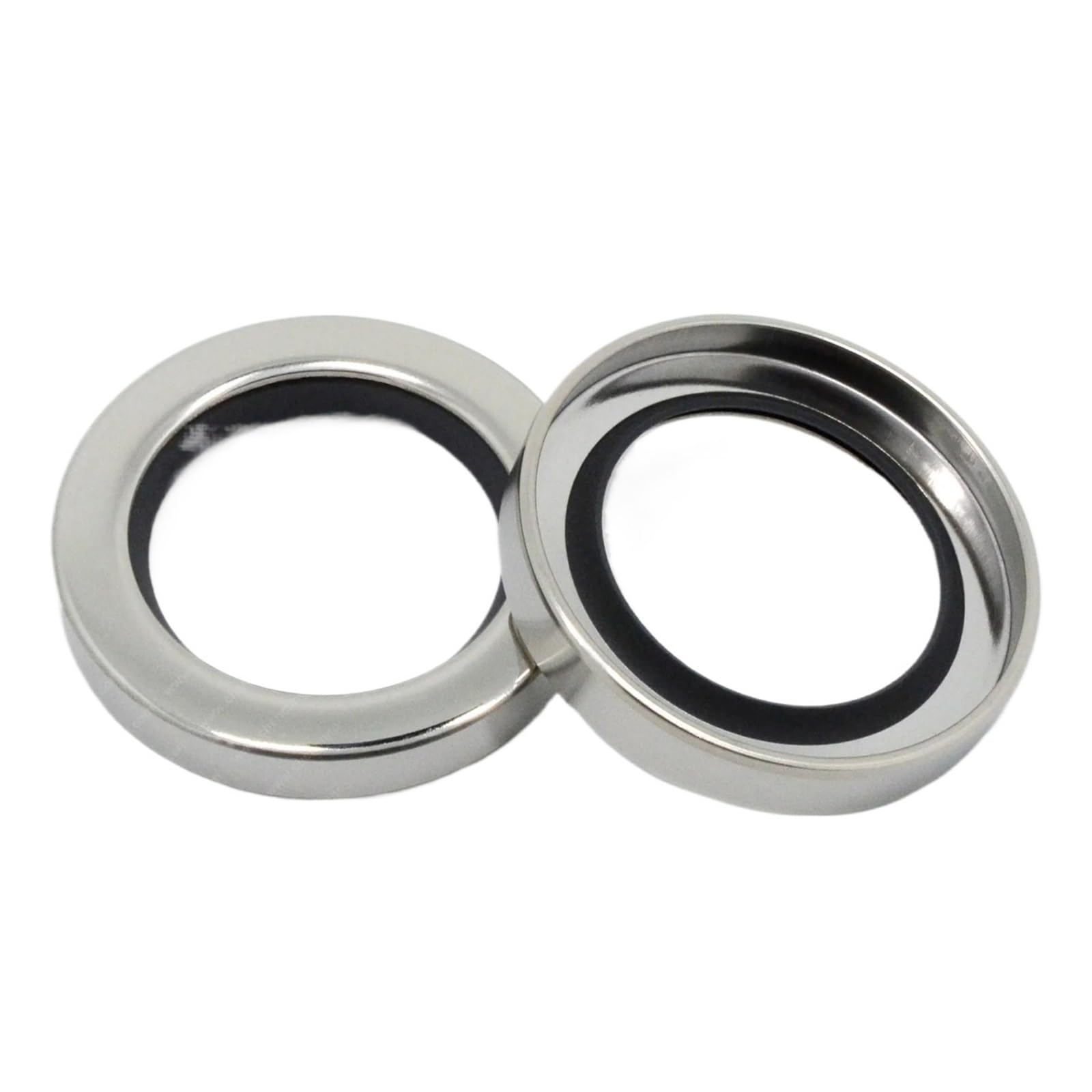 1pcs 30 * 42 * 8 Oil Seal with Stainless Steel Housing Single Lip and Dual Lip Screw Air Compressor Spare Parts(30x42x8 CSLBDBK)