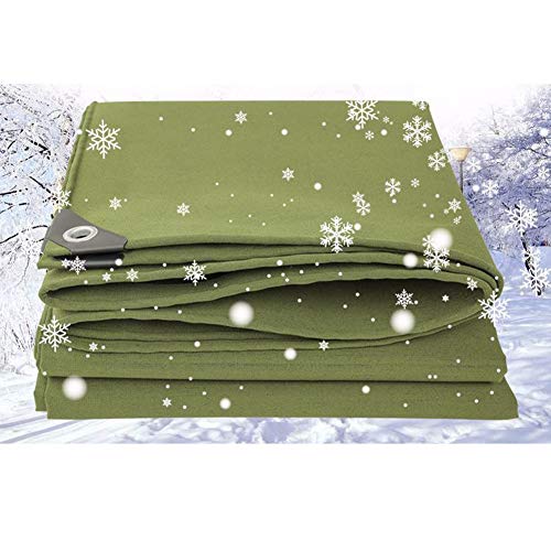 Lona exterior impermeable verde 4mx4m para techo de gazebo y camión 4