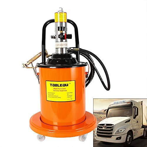 RanBB Grease Pump, 5 Gallon Air Operated High Pressure Grease Pump 30-40MPa Transmission