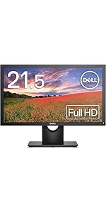 Dell モニター 21.5インチ E2216H(3年間交換保証/CIE1976 85%/フルHD/TN非光沢/フリッカーフリー/DP,D-Sub15ピン) Amazon.co.jp: Dell モニター 21.5インチ E2216H(3年間交換保証