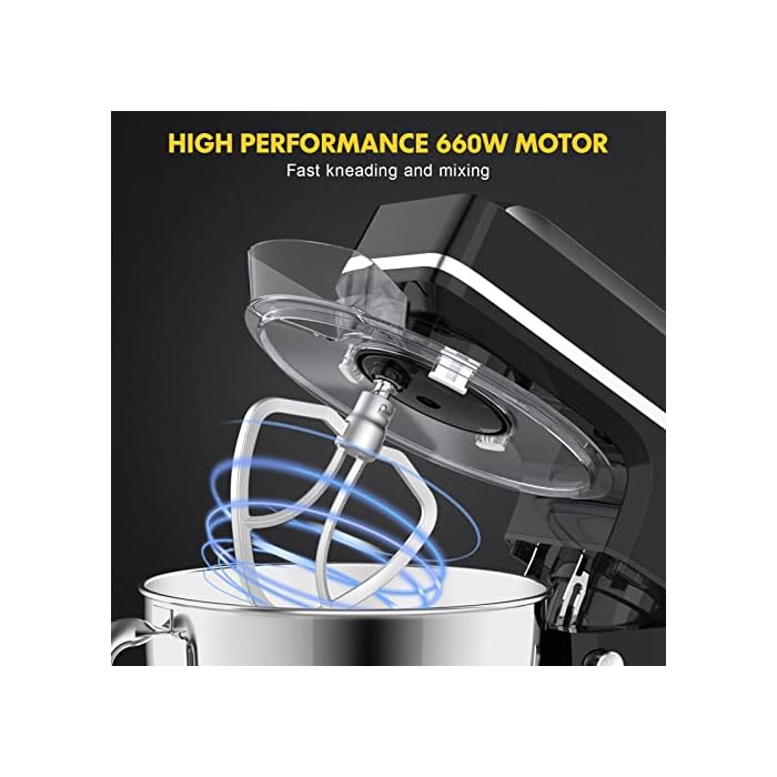 Buy Stand Mixer, 8.5Qt 660W Home Mixers Kitchen Electric Stand Mixer, 6