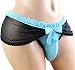 SISSY pouch panties waist size 28"-36" crossdress mesh bikini sexy for man