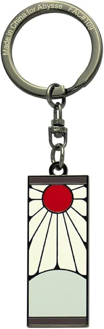 Abystyle Demon Slayer Tanjiro Earring Keychain, 2.1 cm x 5.8 cm Size, Multicolor, One Size