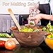 AIDEA Acacia Wood Serving Bowl for Fruits or Salads, 11