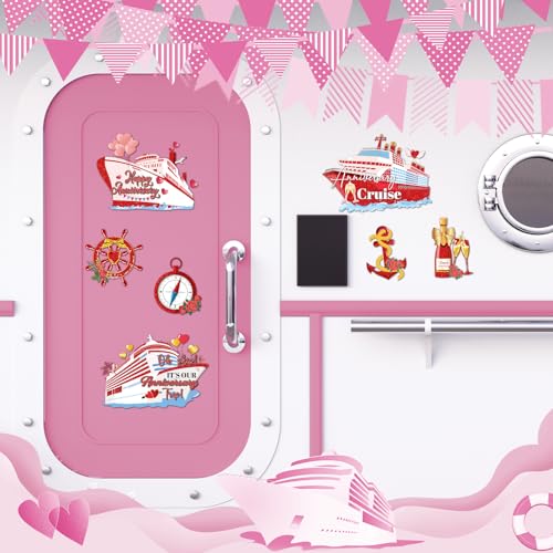 Imanes de aniversario Dazoratix calcomanias magneticas premium rojas 5
