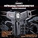 Kameasu Infrared Thermometer Gun -58°F-2012°F(-50°F-1100°F) Oven Thermometer Griddle Accessories for Cooking BBQ Kitchen Industrial Home Use Adjustable Emissivity 50:1 (KM-IT1100)