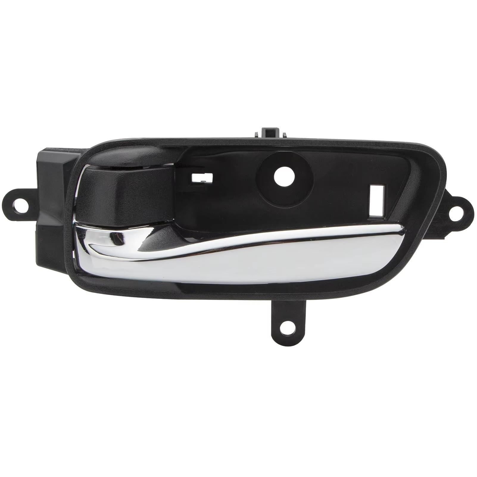 Bhzsbe One Color Car Side Plated Interior Door Handle For Nissan For Altima For Pathfinder 2013-2018 80670-3Ta0d 80671-3Ta0d Left Driver Side Right Passenger Interior Door Handle(Left)