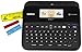 Brother P-touch, PTD600VP, PC-Connectable Label Maker with Full Color Graphical Display, Case, Split-Back Tapes, 14 Fonts, High-Resolution, Black