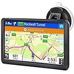 OHREX GPS Navigation for Car Trucker, 7" Touch Screen Vehicle GPS,Commercial Truck GPS Navigation System, 2024 Offline Maps of Canada US Mexico (Lifetime Free Updates), Spoken Driver Alerts