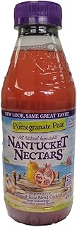 Nantucket Nectars - Pomegranate Pear Juice Drink - 15.9 oz (12 Plastic Bottles)