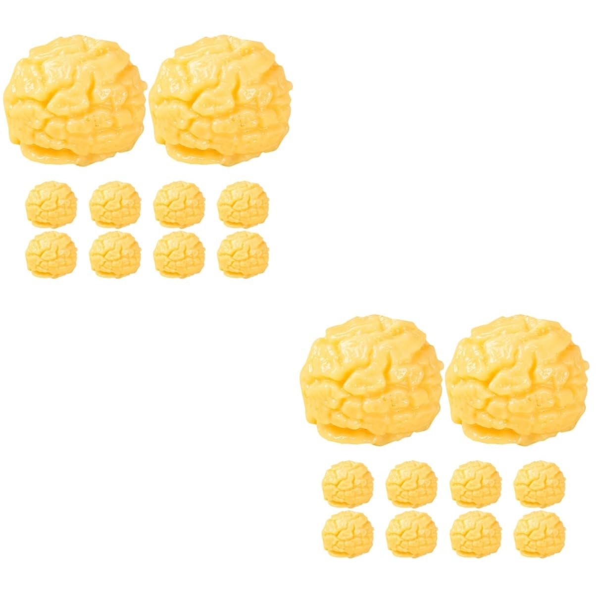 BESPORTBLE 30pcs Realistic Simulation Popcorn Props Lifelike Decorative Corn Models for Home Restaurant Photography