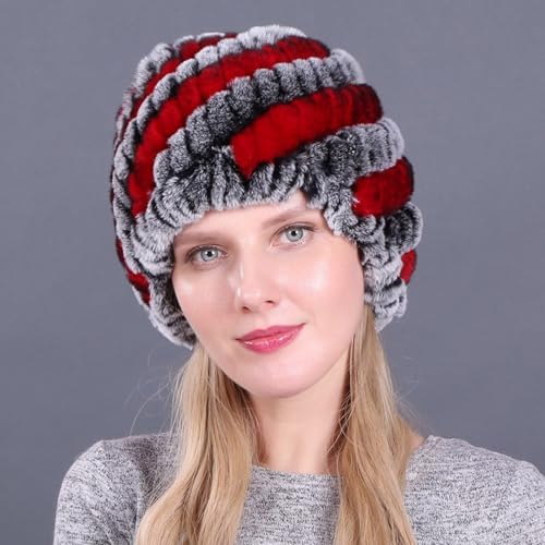Chapeau de trappeur fourrure épais isolant coupe-vent taille unique - 5