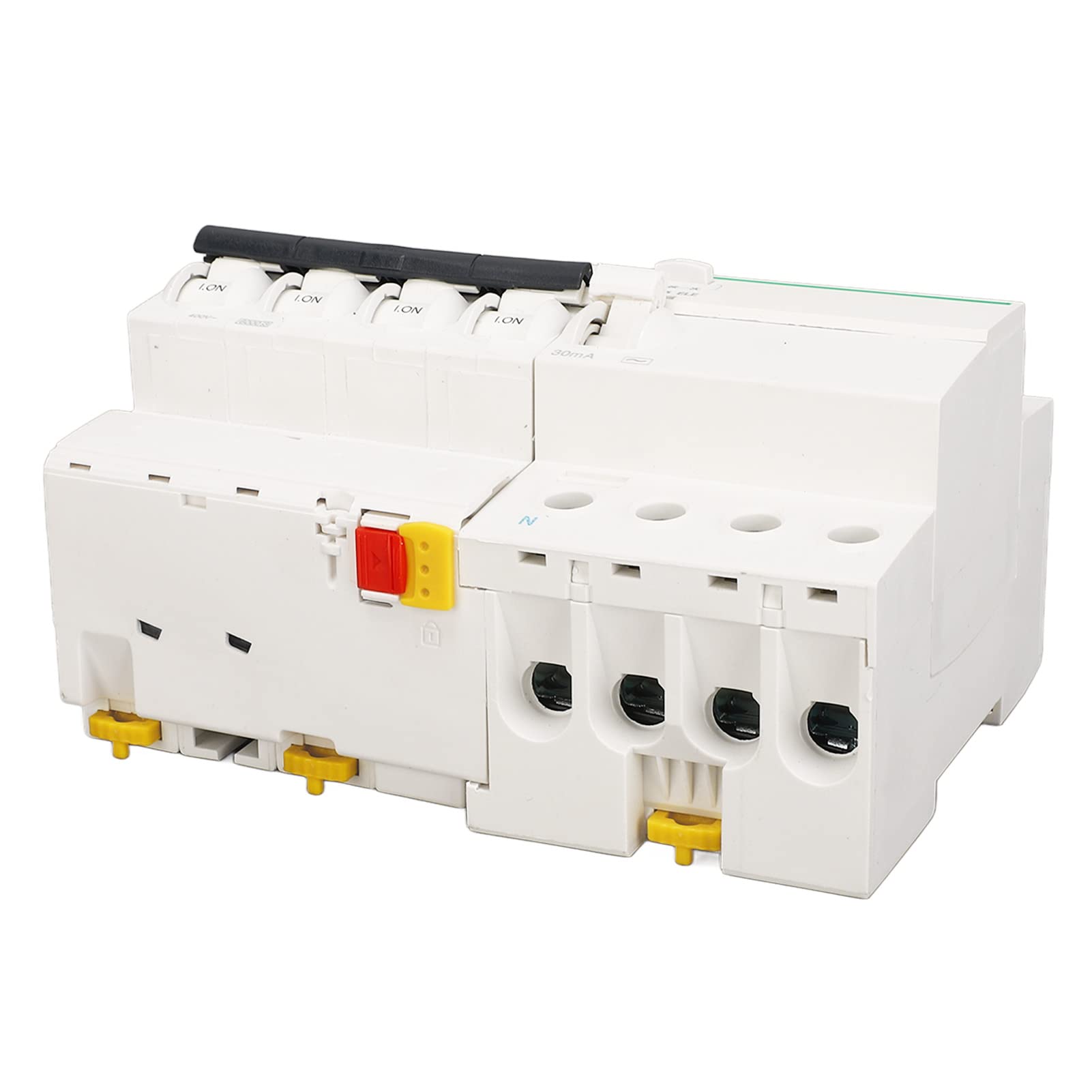 Interruttore Magnetotermico 4P+N 25A Protezione Elettrica Alta Sicurezza Installazione Orizzontale Estinzione Rapida dellarco per Uso Industriale