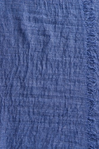 Tickled Pink Women's Classic Soft Solid Lightweight Oblong Scarf, Blue, One Size #TOP1