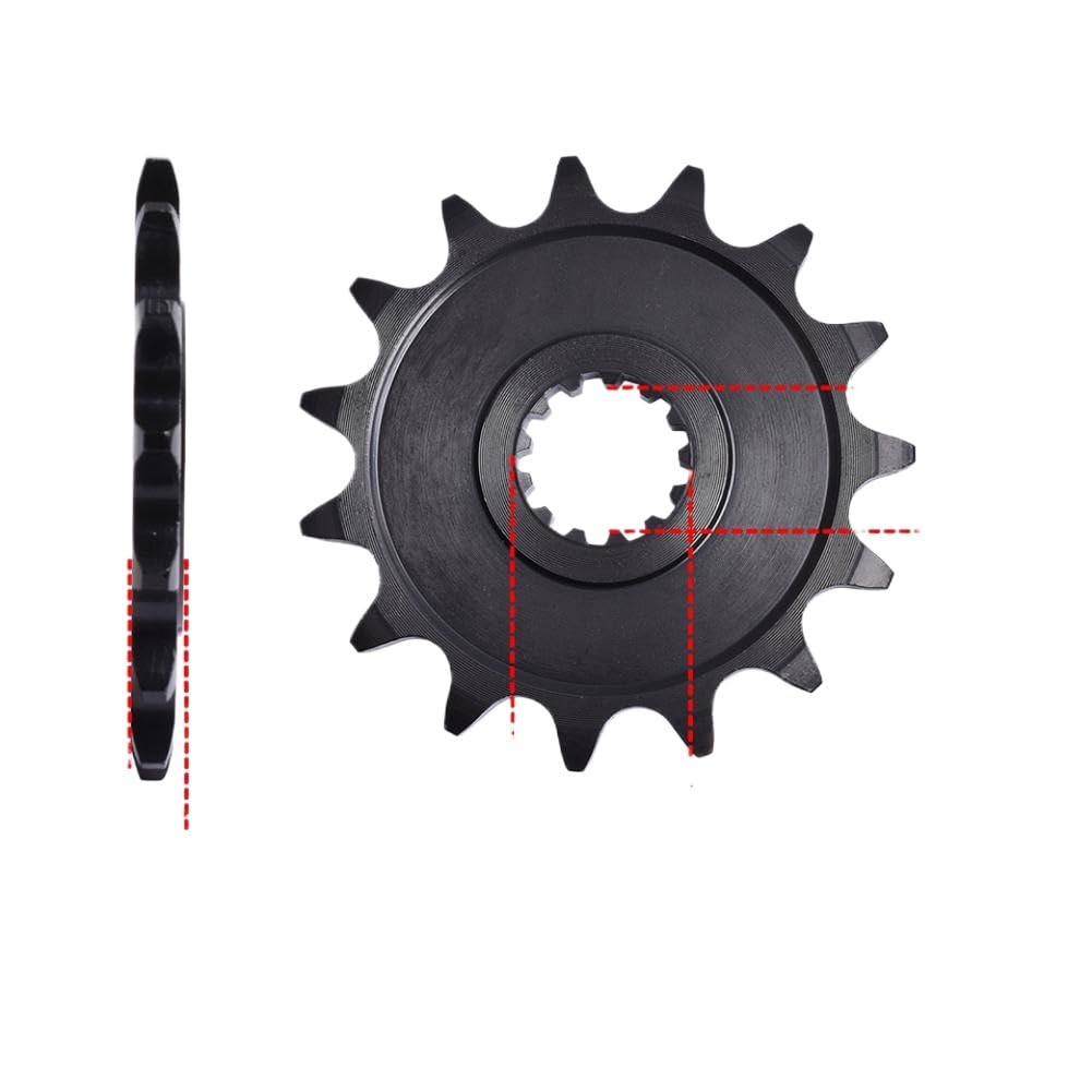 Pignone Anteriore 520 15T JTF434 Compatibile Con Suzuki DR250