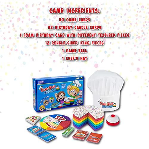 The Eggmazing Egg Decorator Cake-N-Bake Challenge - Kids' Board Game For Age 4 & Up (2-6 Players) #TOP6