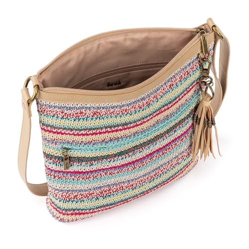 Image of The Sak Lucia Crossbody Bag in Crochet, Convertible Purse with Adjustable Shoulder Strap