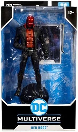 McFarlane juguetes del multiverso DC Red Hood de Batman: Tres Jokers - Figura de acción de 7 pulgadas con accesorios