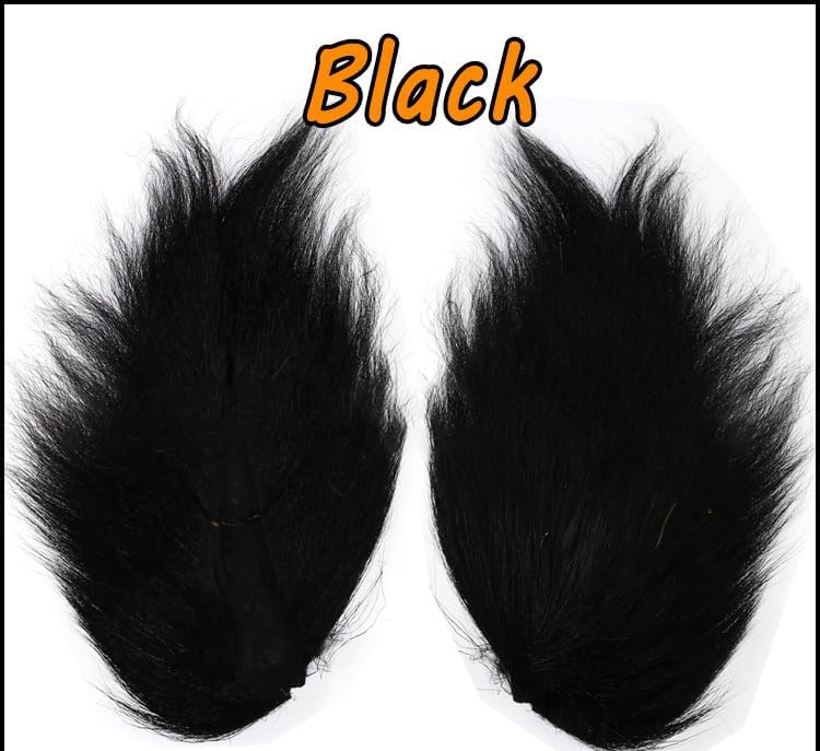 Pack of 1 Bucktail Fly Tying Material Deer Tail Hair Jig & Fly Tying Deer Tail Hair Teaser Lures