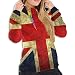 Helen vi Sudadera con Capucha para Mujer Vintage English Flag, XL Sweatshirt