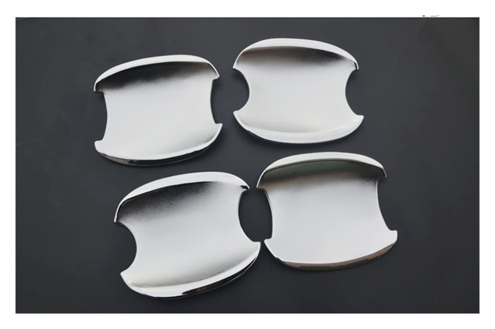 Rinkteea One Color Exterior Car Door Handle For Crv 2012-2014 Chrome Door Handle Cup Bowl Covers Trim Car Accessories