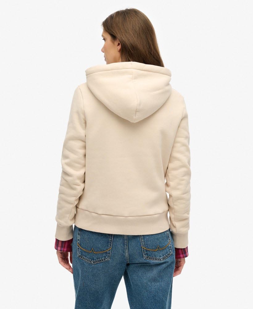 Superdry Damska bluza z kapturem w kwiaty