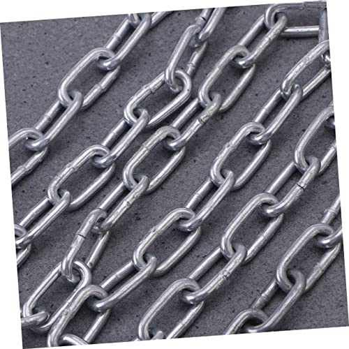 CLISPEED 2 Unidades 1 Corrente Candelabro De Teto Cerca Preta Metal Luzes Pendentes Ao Ar Livre Ping