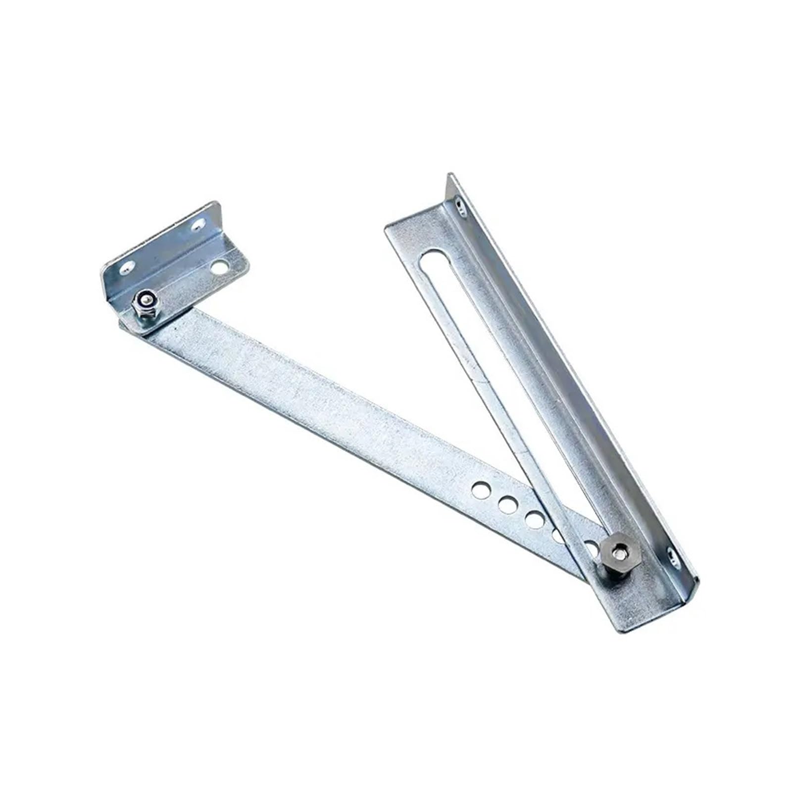 Tige de support pliable en acier inoxydable pour armoire électrique et fenêtre 2 pcs