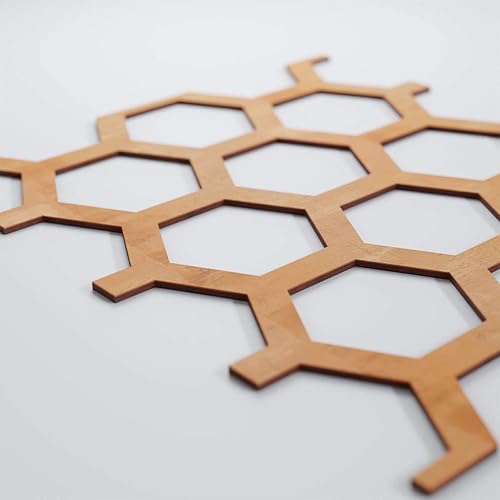 Miniatura 4 de 15 12"W X 23 38" H Large Westmore Decorativos Paneles De Pared De Madera De Calado, Aliso