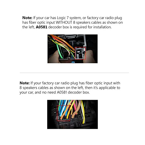 Boîtier décodeur fibre optique Eonon BMW E90 E91 E92 E93 autoradio E90A13 - 4