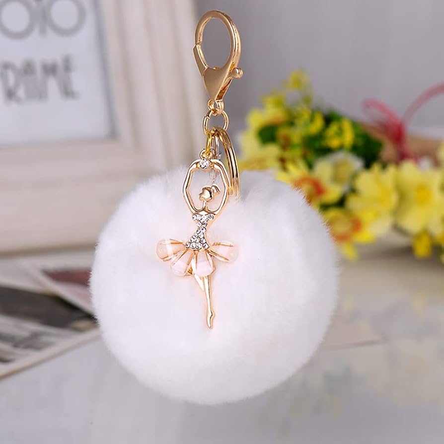 CHANEL ピンク ファー チャーム Amazon.co.jp: Yavoluy ファー バッグチャーム キーチェーン