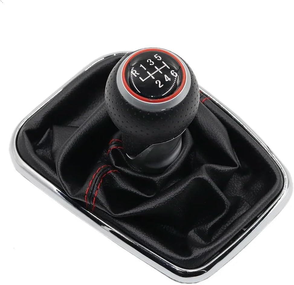 Gear Stick Shift Knob Shift Knob Boot Leather for Golf 4 IV MK4 GTI R32 for Bora for Jetta 99-04 Handle Lever 12MM