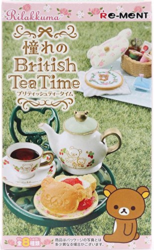 Rilakkuma British Tea Time Re-Ment miniature blind box