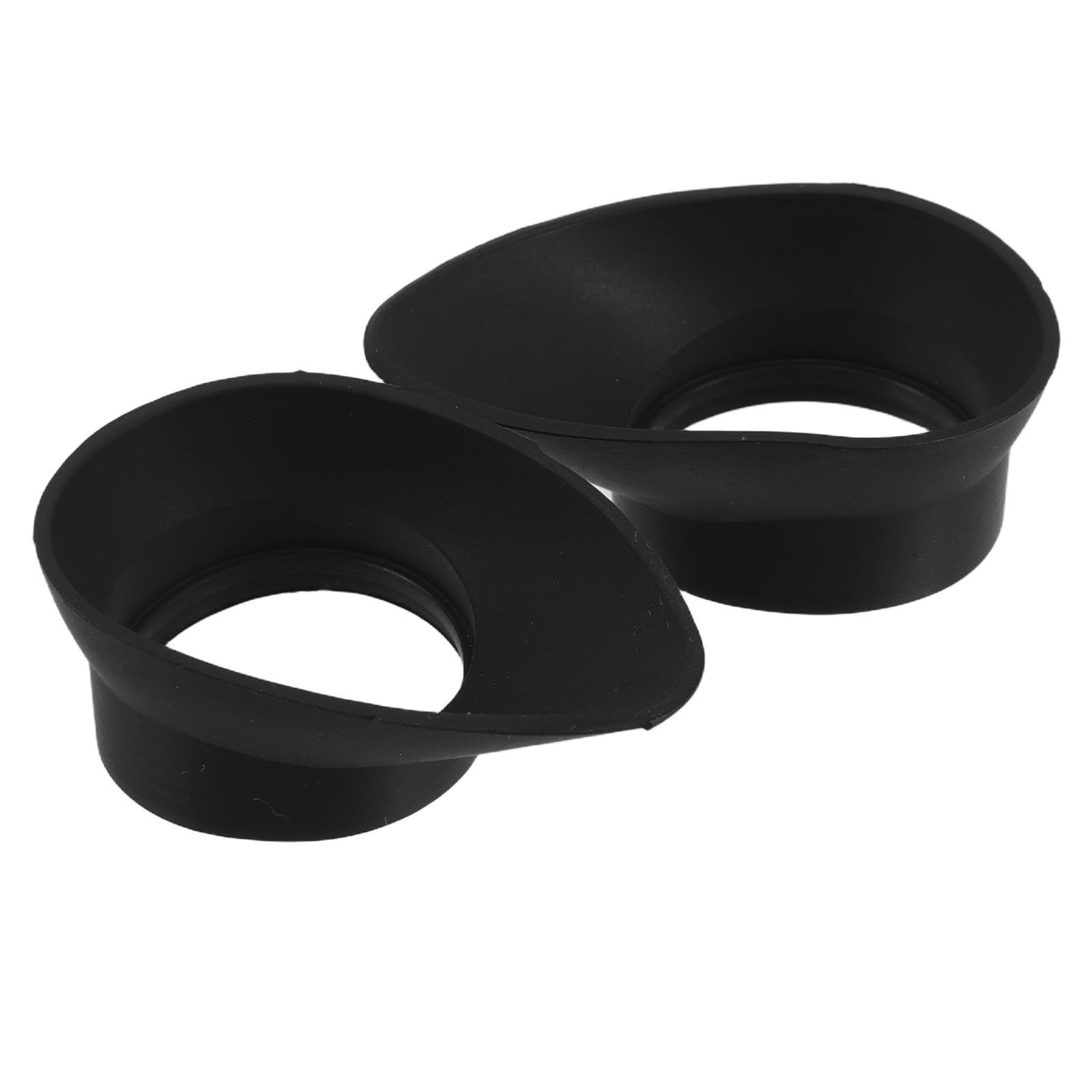 2pcs Rubber Eyepiece Protective Shields for Telescopes and Microscopes, 1.25-inch Universal Hood Cups, Light-blocking Eye Guards for Sporting Optics and Spotting Scopes
